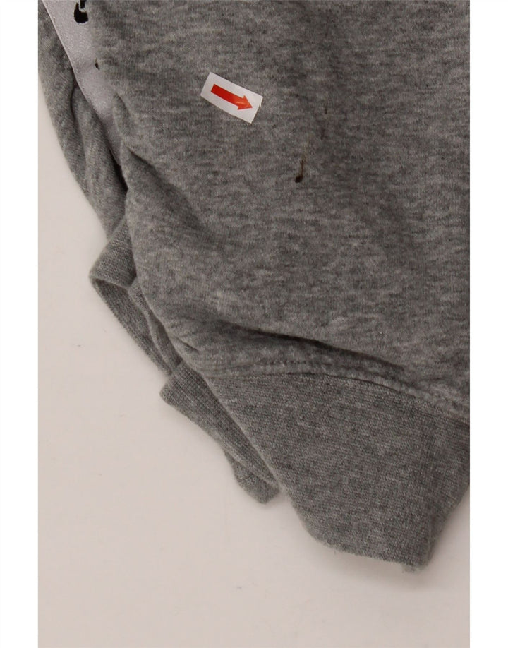 NIKE Grafisk hel træningsdragt til kvinder UK 14 Medium Grey Colourblock Bomuld