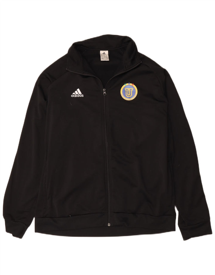 Adidas Grafisk træningsdragt topjakke til mænd 2XL sort polyester