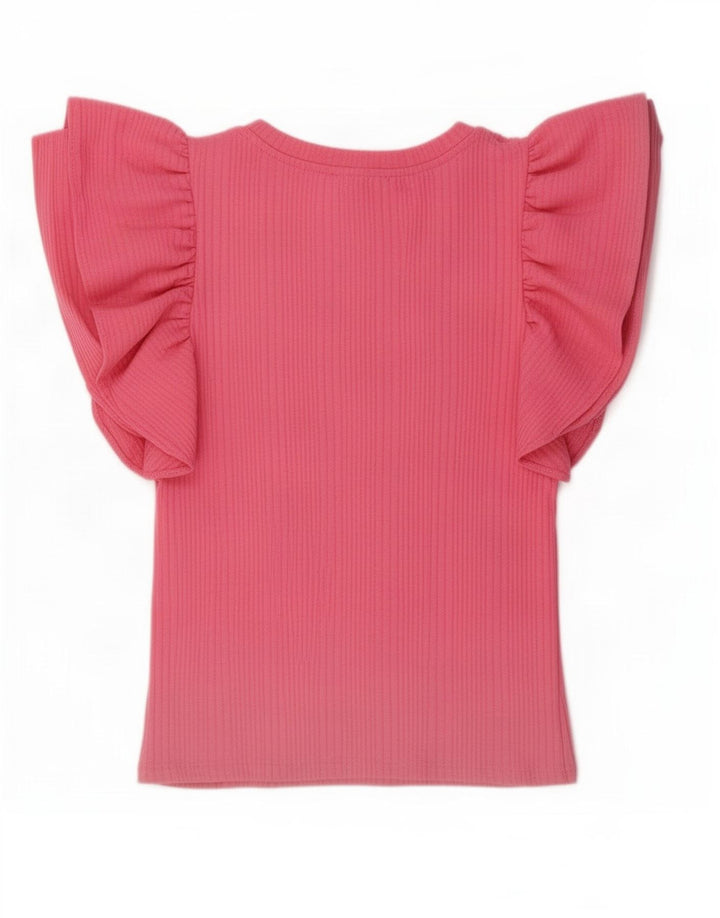 Zara Dame Bluse Top UK 10 Lille Pink Polyester