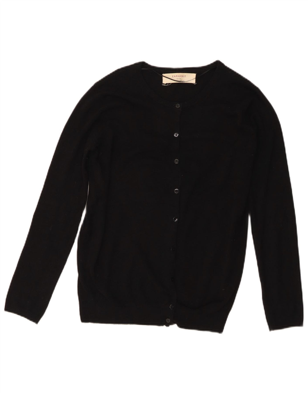 Zara Dame Cardigan Sweater UK 12 Medium Sort