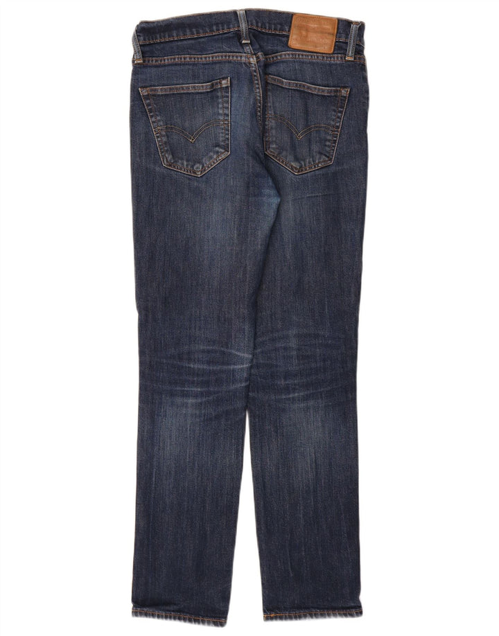 LEVI'S Herre 511 Slim Jeans W32 L30 Marineblå Bomuld