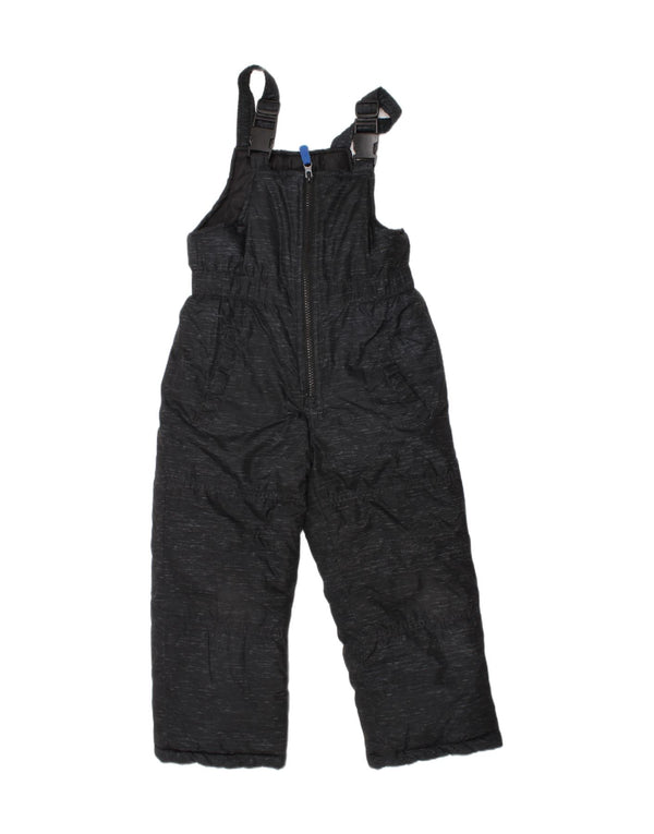 London Fog Boys Dungarees Skibukser 3-4 år Små Grå Flecked
