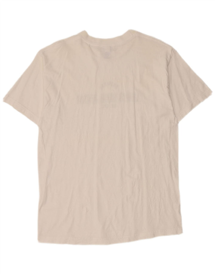 Levi's Herre grafisk T-shirt Top Stor hvid bomuld