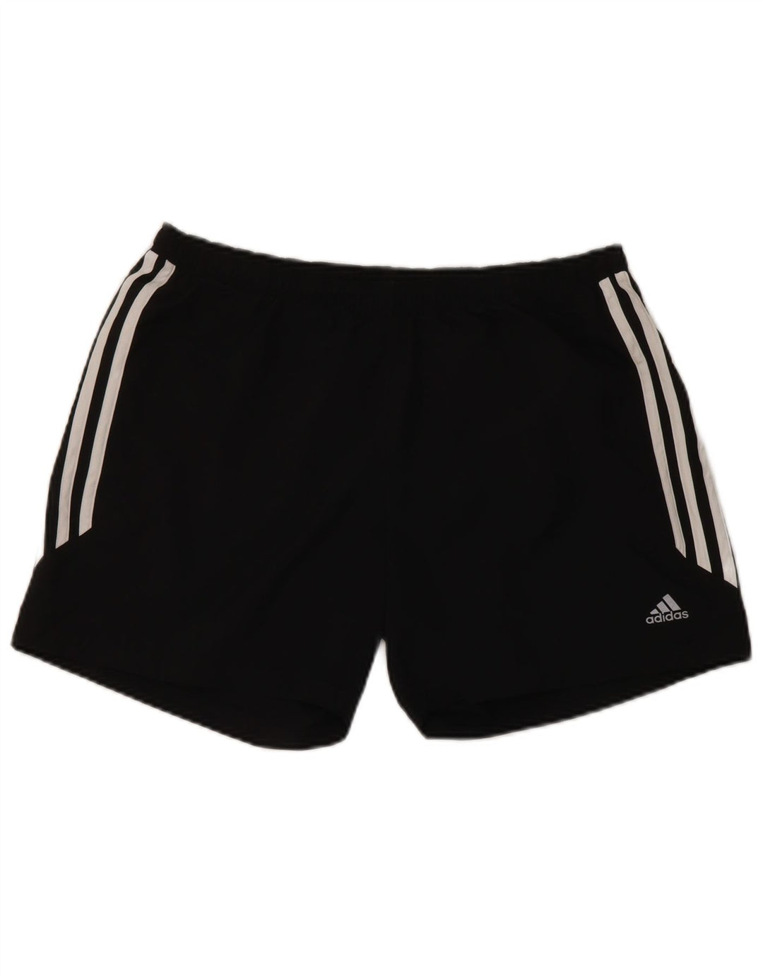 Adidas Womens Climalite Sports Shorts UK 10 Small Black Polyester