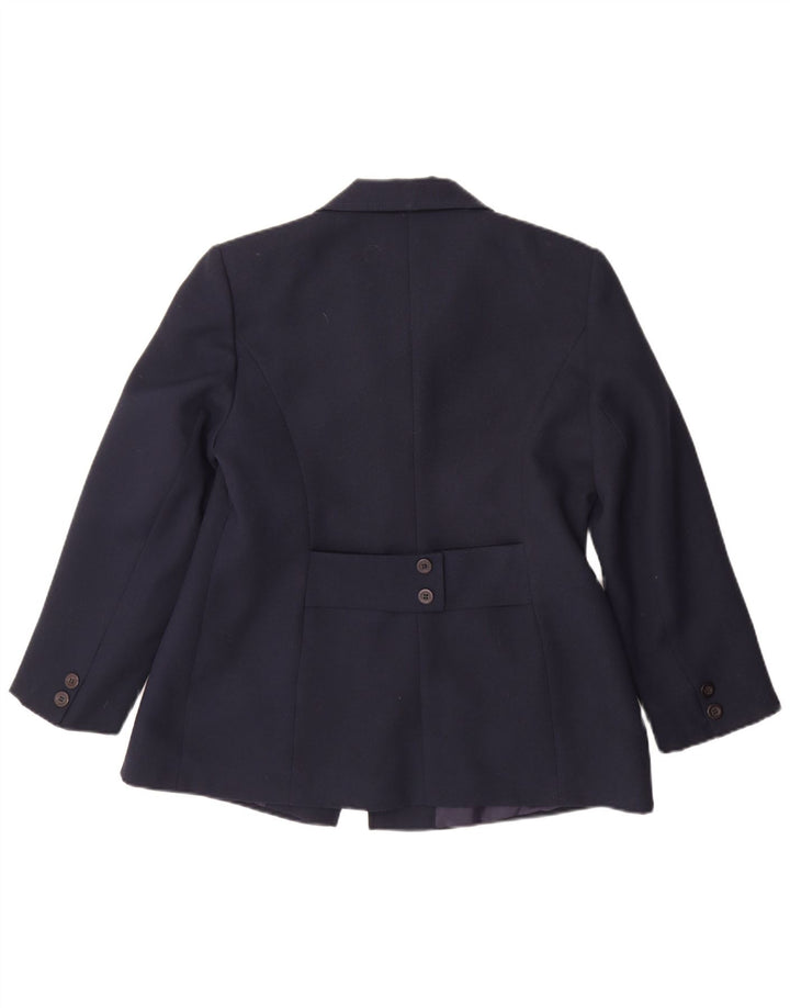 Yessica Dame 1 Knap Blazer Jakke EU 42 Large Navy Blue Polyester