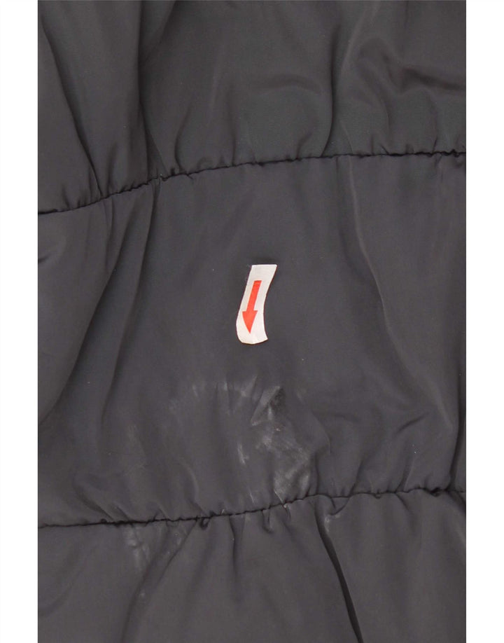 Max & Co. Herre polstret jakke UK 14 Large Navy Blue Polyester
