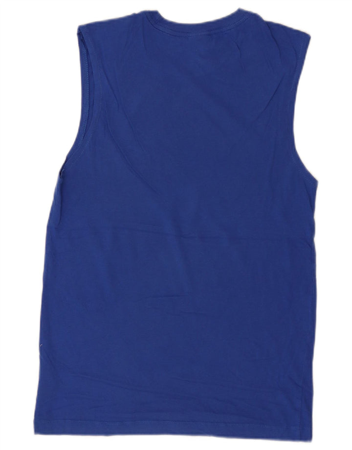Nike Herre grafisk vest Top XS Blå bomuld
