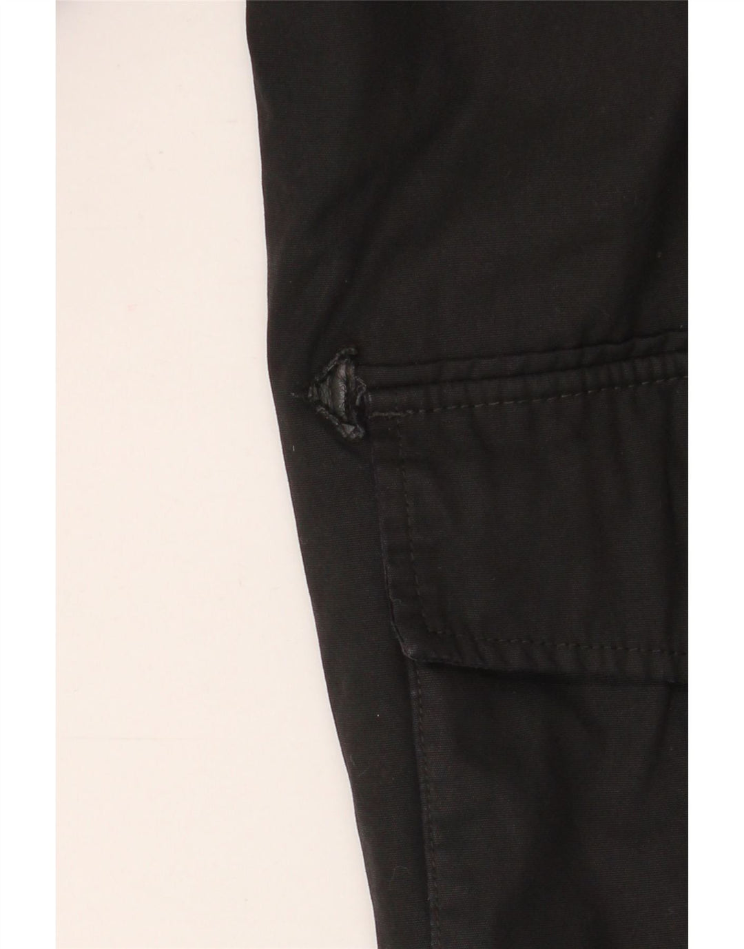 Fat Face Herre vokset bomuldsjakke UK 40 Large Black