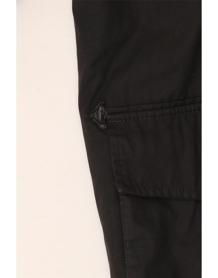 Fat Face Herre vokset bomuldsjakke UK 40 Large Black