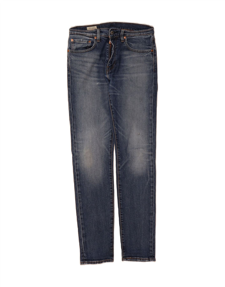 LEVI'S Mens 512 Slim Tapered Jeans W31 L34 Blue Cotton Vintage Levi's and Second-Hand Levi's from Messina Hembry 