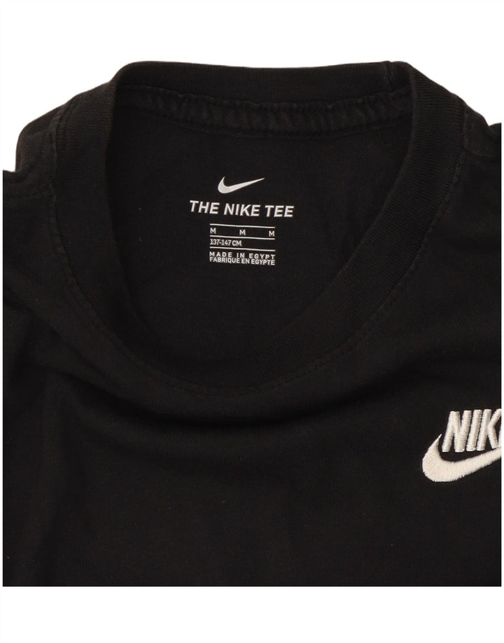 Nike Boys T-Shirt Top 10-11 år Medium Sort