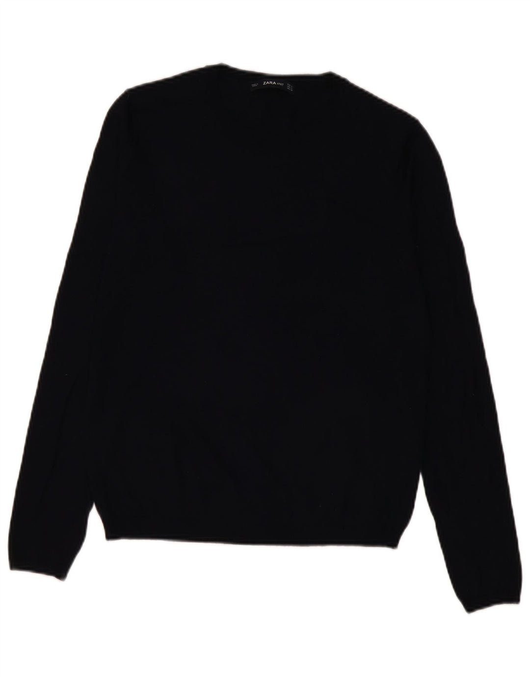 Zara Dame sweater med rund hals DK 10 Lille sort