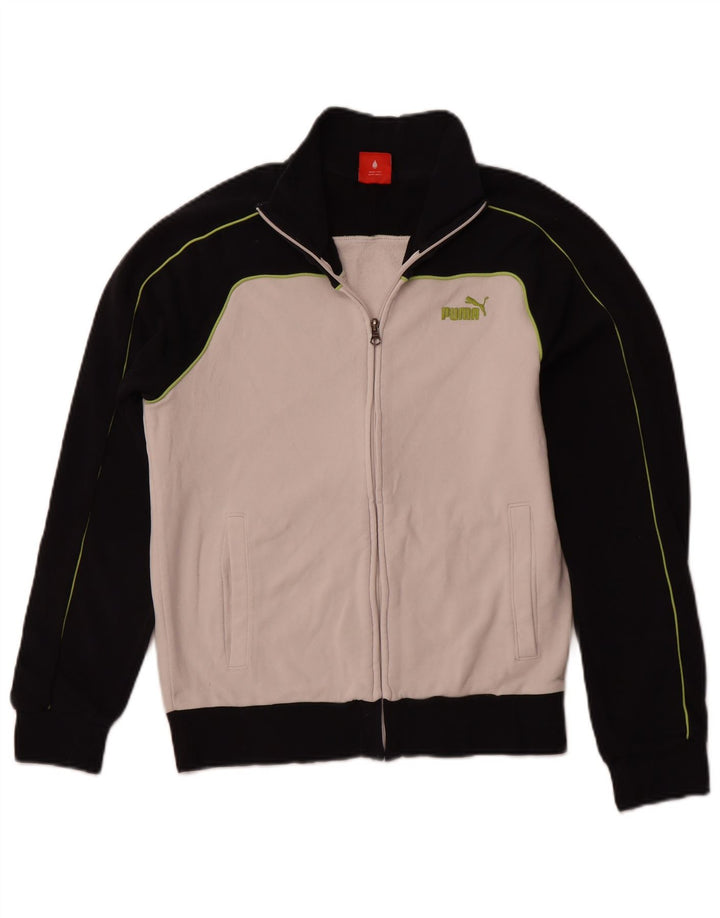 PUMA Træningsdragt til mænd Topjakke Medium White Colourblock