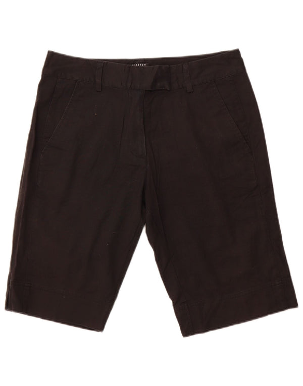 Adidas Bermuda Shorts til kvinder US 8 Medium W32 Sort Bomuld