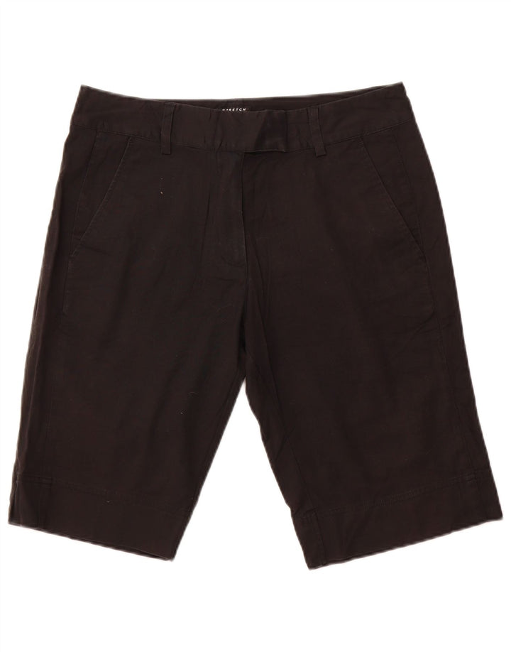 Adidas Bermuda Shorts til kvinder US 8 Medium W32 Sort Bomuld