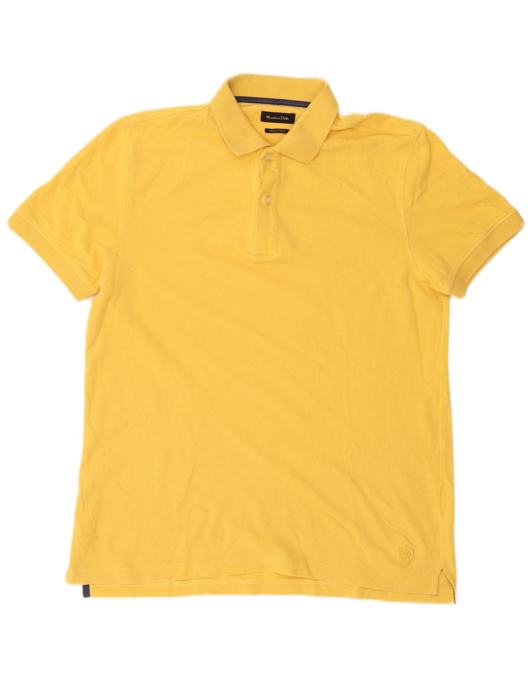 Massimo Dutti Herre Polo Shirt Stor Gul