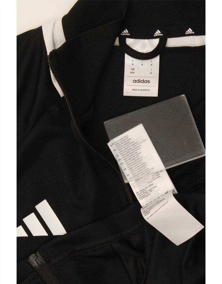Adidas Herre Aeroready Træningsdragt Topjakke Medium Sort Polyester