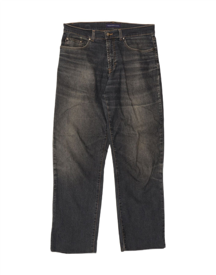 Trussardi Straight Jeans til mænd W32 L30 Blå