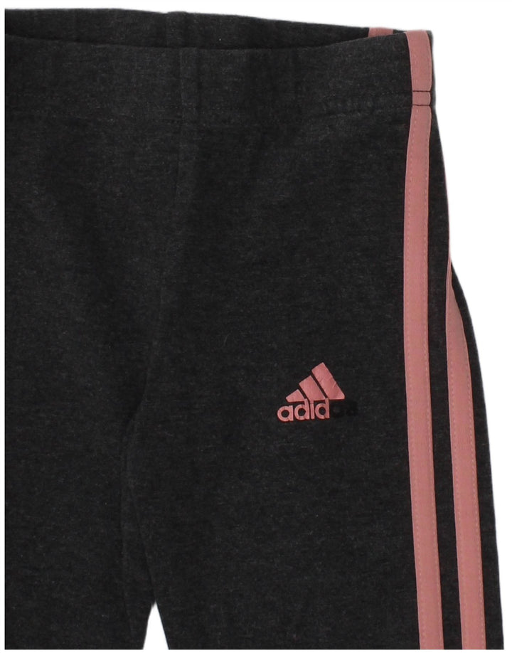 Adidas pigeleggings 5-6 år grå bomuld