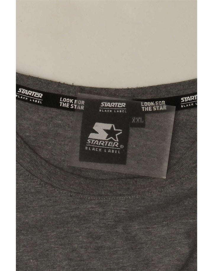 Starter Dame Langærmet T-Shirt Top UK 21 2XL Grå