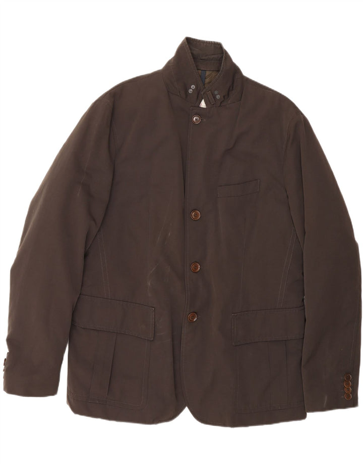 Moncler Herre Polstret Utility Jakke 2XL Brun Polyester