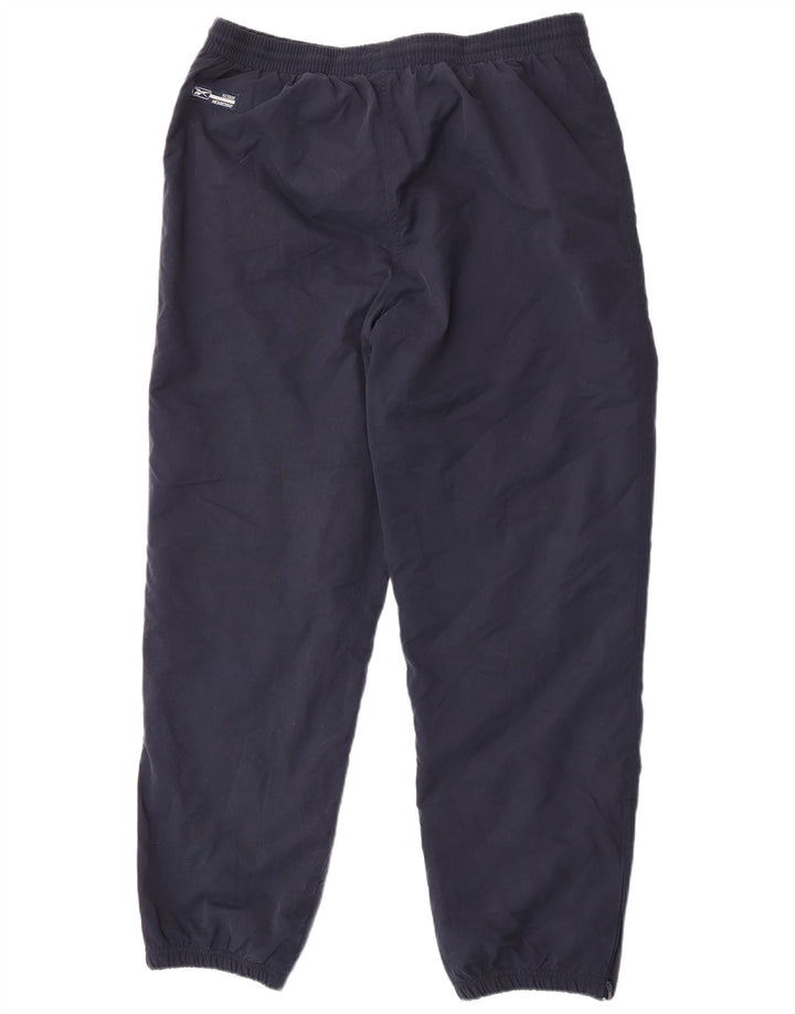 Reebok Herre træningsdragt Bukser Joggers Large Navy Blue