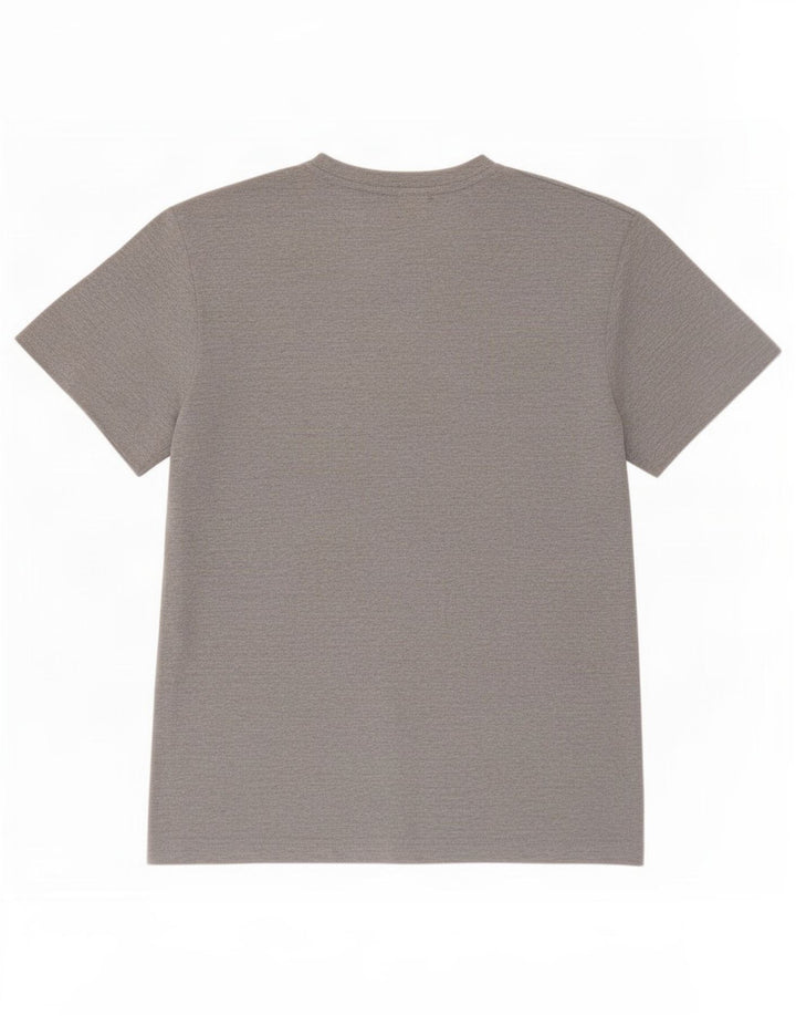 Lotto Herre T-shirt Top Medium Grey Flecked Bomuld