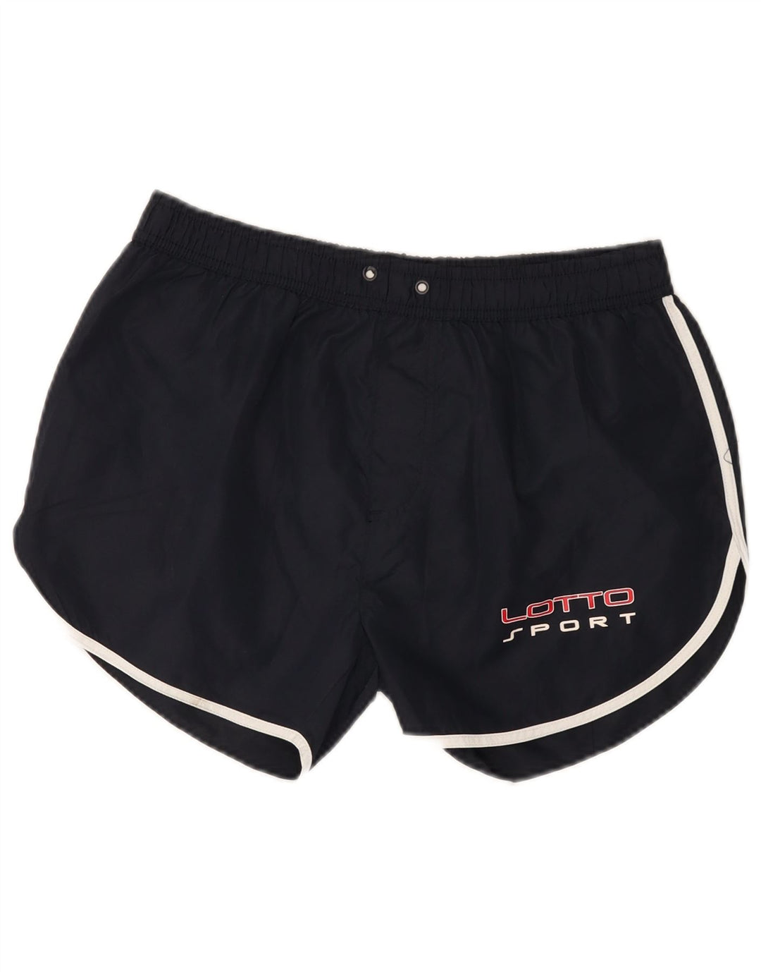 Lotto Dame grafiske sportsshorts UK 14 Large Navy Blue Polyester
