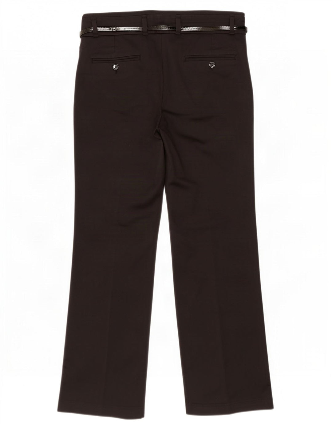 Zara Dame Bootcut Casual Bukser EU 40 Medium W30 L30 Sort Bomuld
