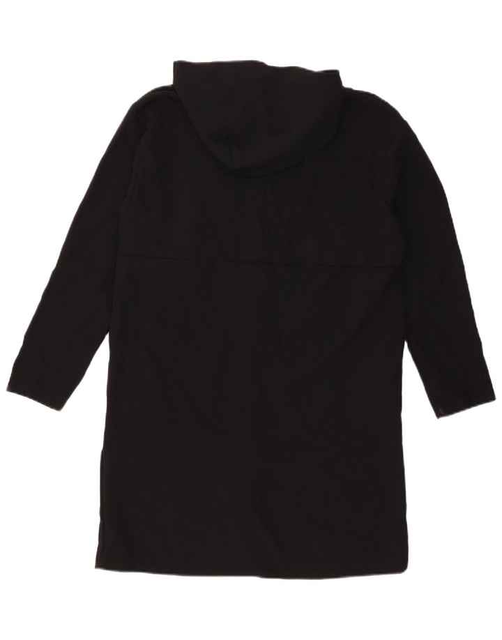 Zara Dame Pullover Hættetrøje Kjole UK 10 Small Black Polyester