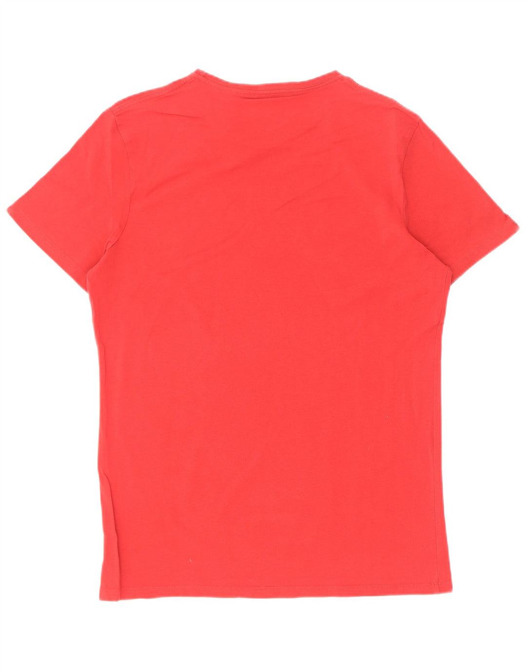 PEPE Jeans Herre Slim Fit Grafisk T-Shirt Top Stor Rød