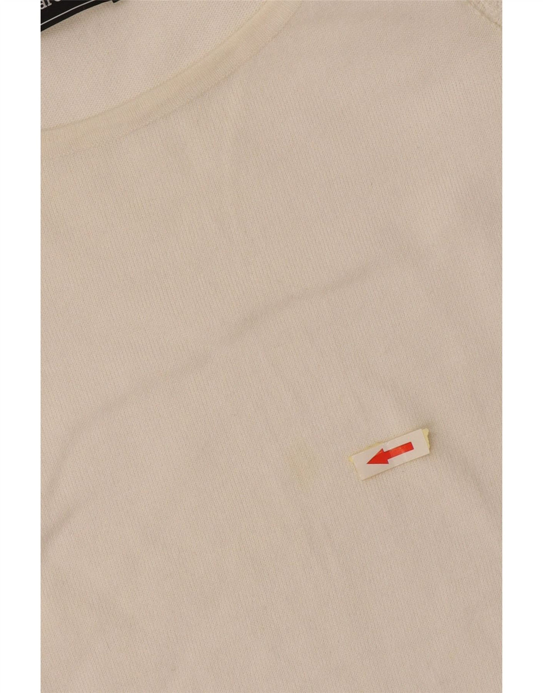 Roccobarocco Dame Crop Bluse Top UK 8 Small White