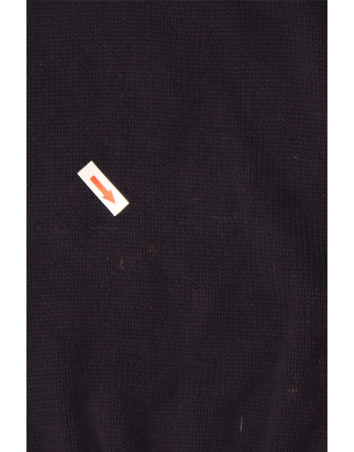 Marks & Spencer Herre sweater med rund hals, medium marineblå