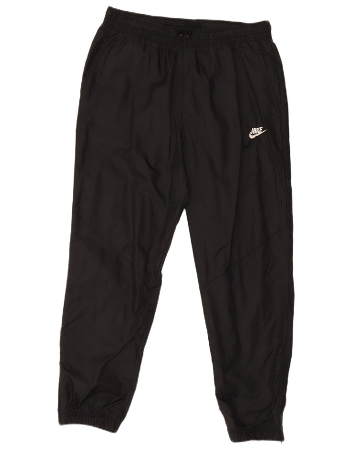 Nike træningsdragt bukser til mænd, joggers, store sorte polyester