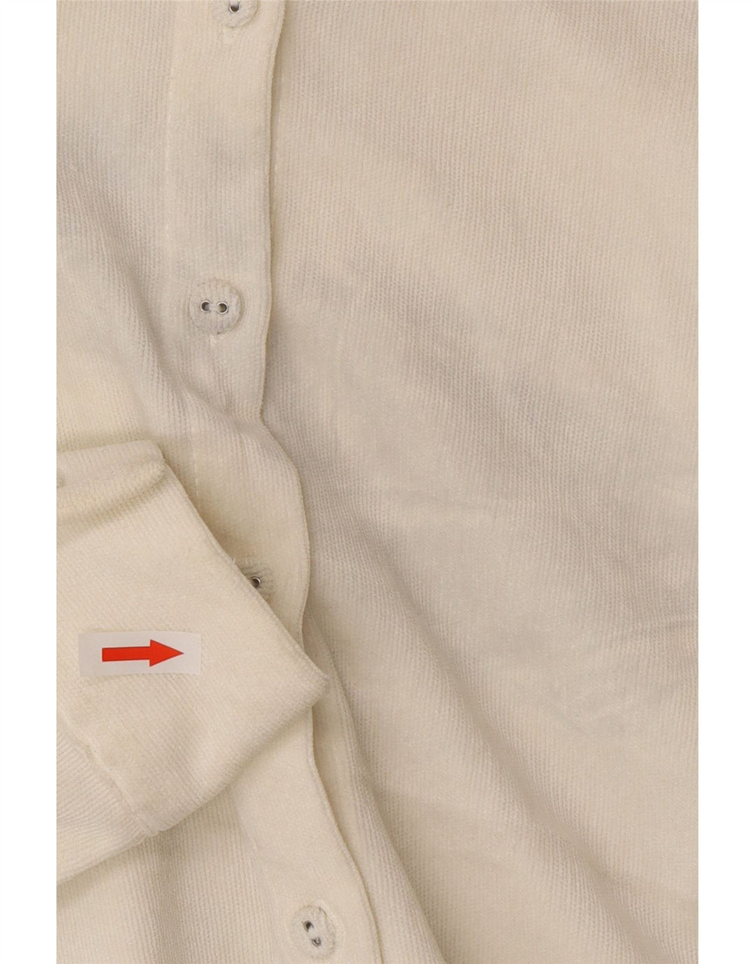 Zara Oversized skjorte til kvinder UK 14 Medium White Polyester