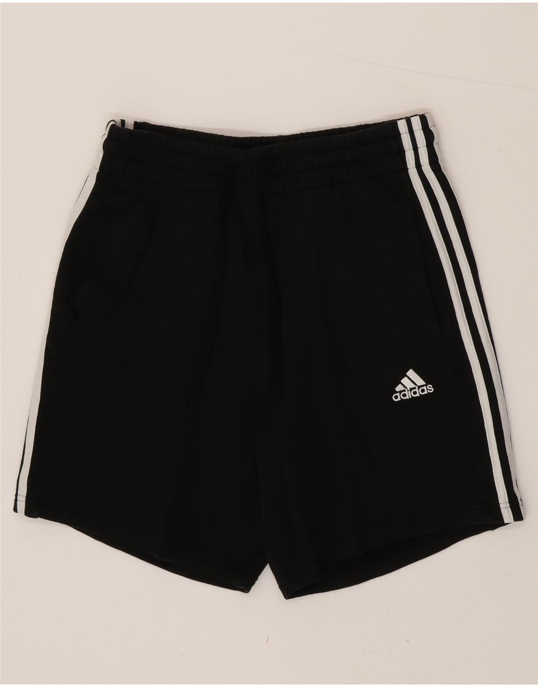 Adidas Herre Sportshorts Medium Sort Bomuld
