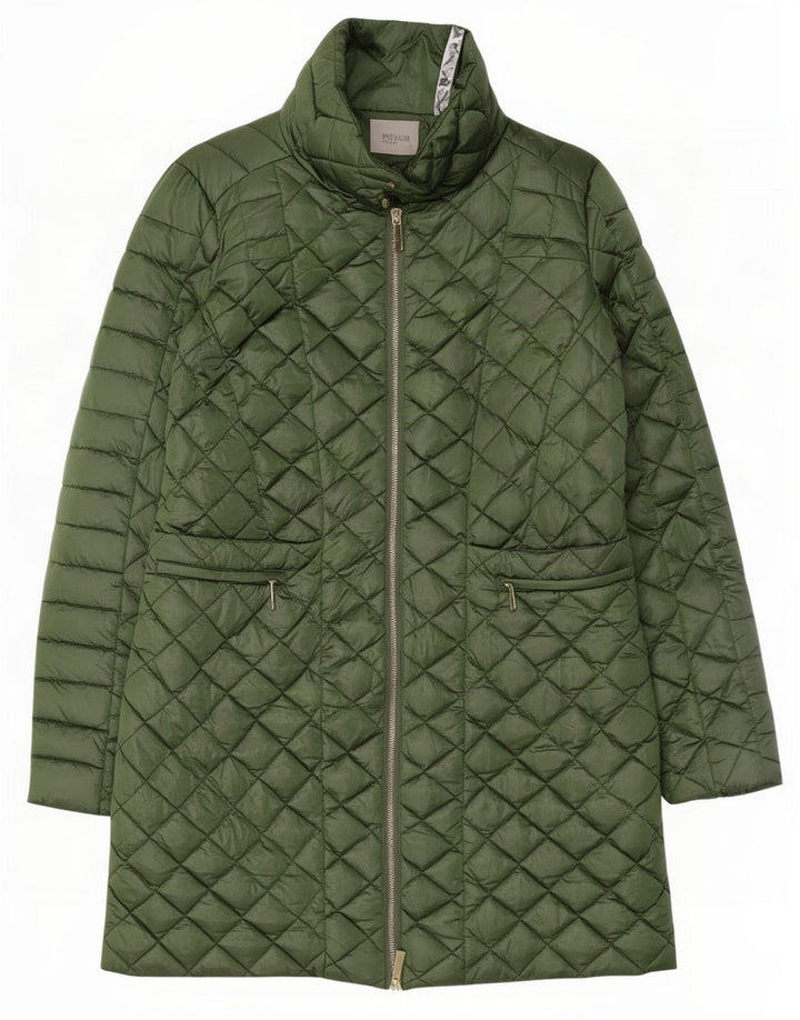 Marella Dame Polstret Frakke UK 10 Small Green