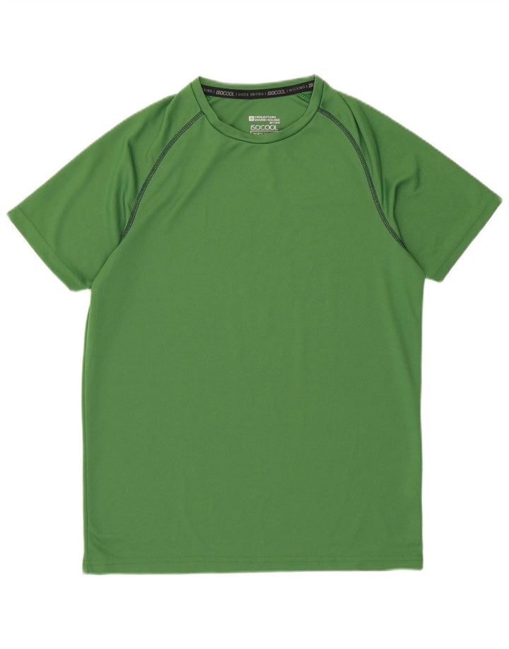 Mountain Warehouse Herre T-Shirt Top Lille Grøn Polyester