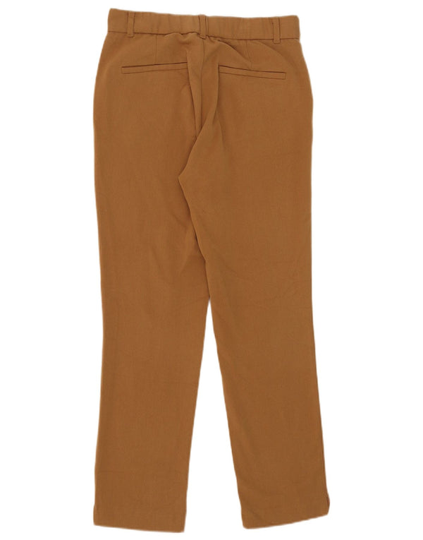 Zara Dame Slim Chino Bukser XS W24 L26 Beige