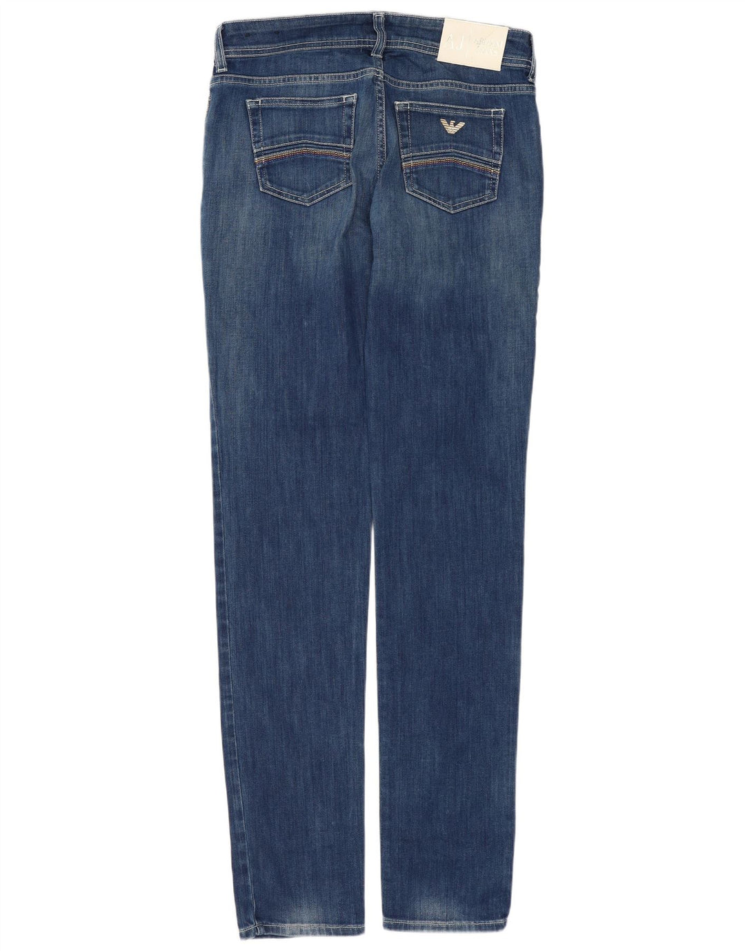 Armani Dame Slim Jeans W29 L32 Blå Bomuld