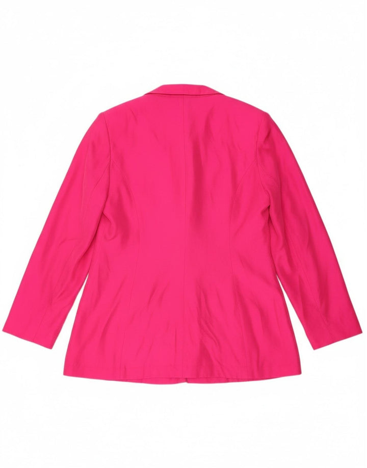 Yorn Dame 1-knap blazerjakke EU 40 Medium Pink Silke