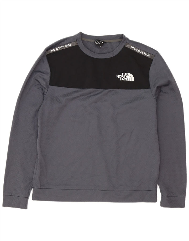 The North Face Herre grafisk hel træningsdragt Medium Grey Colourblock
