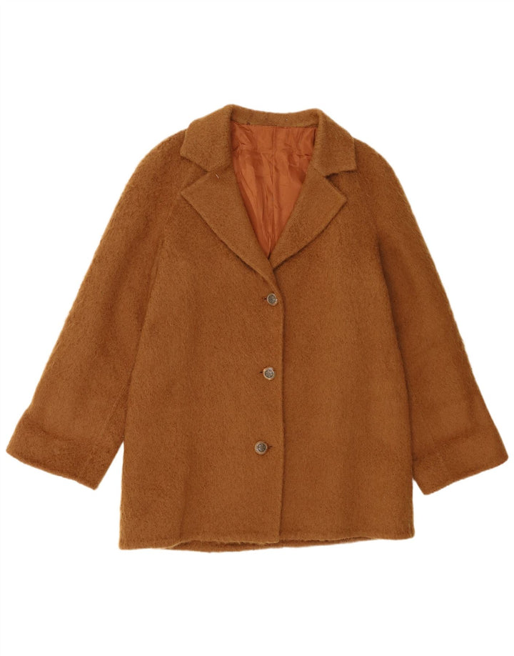 Vintage overfrakke til kvinder IT 48 XL Brun