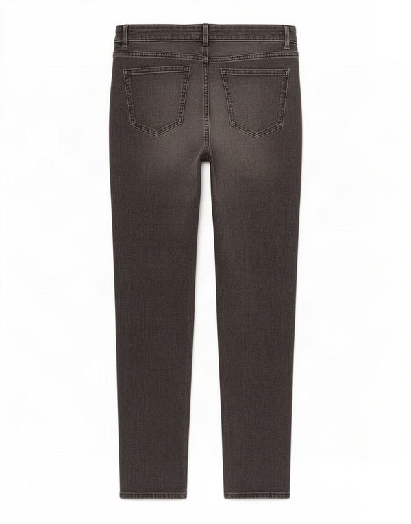 Marks & Spencer Dame The Magic Slim Jeans UK 14 Medium W30 L28 Grå