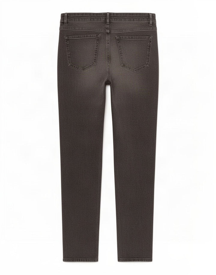 Marks & Spencer Dame The Magic Slim Jeans UK 14 Medium W30 L28 Grå