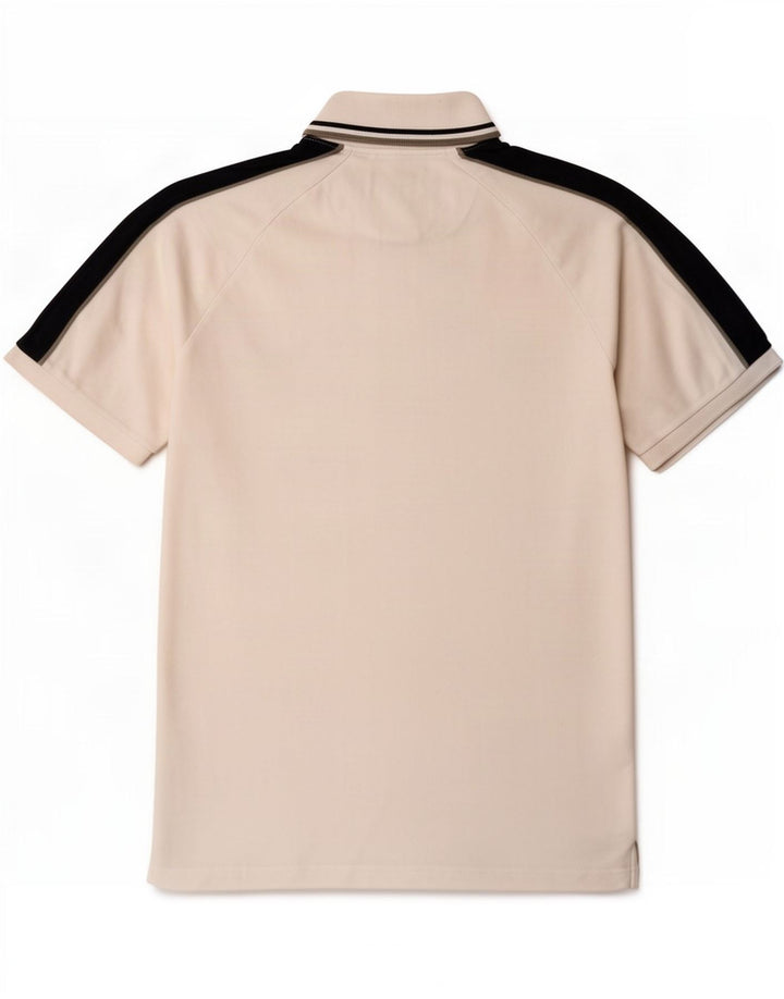 Champion Herre Polo Shirt Large White Colourblock