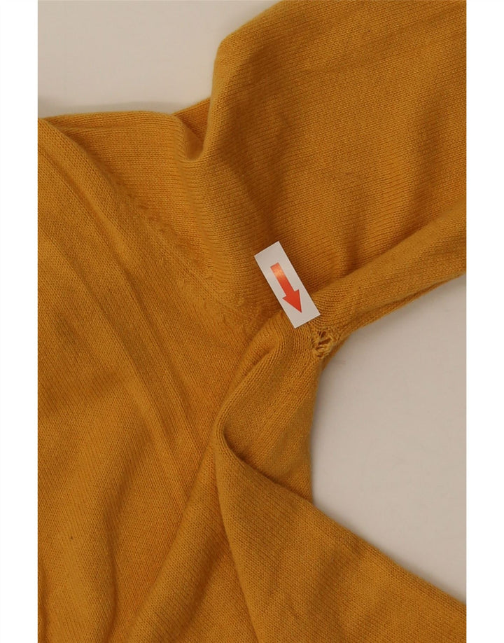Zara Dame Cardigan Sweater UK 10 Lille Gul