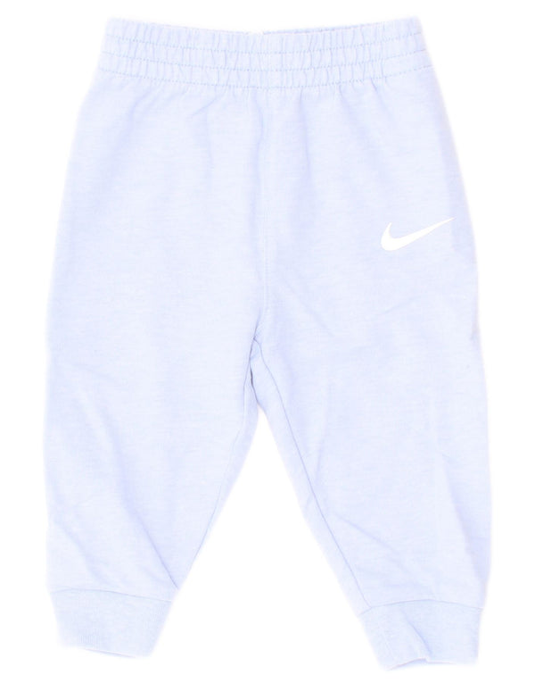Nike Baby Boys Joggers Træningsdragt Bukser 3-6 måneder Blå Bomuld