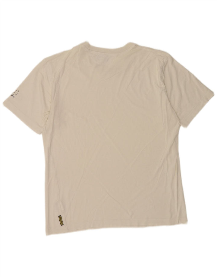 Armani Jeans Herre T-Shirt Top Stor Hvid