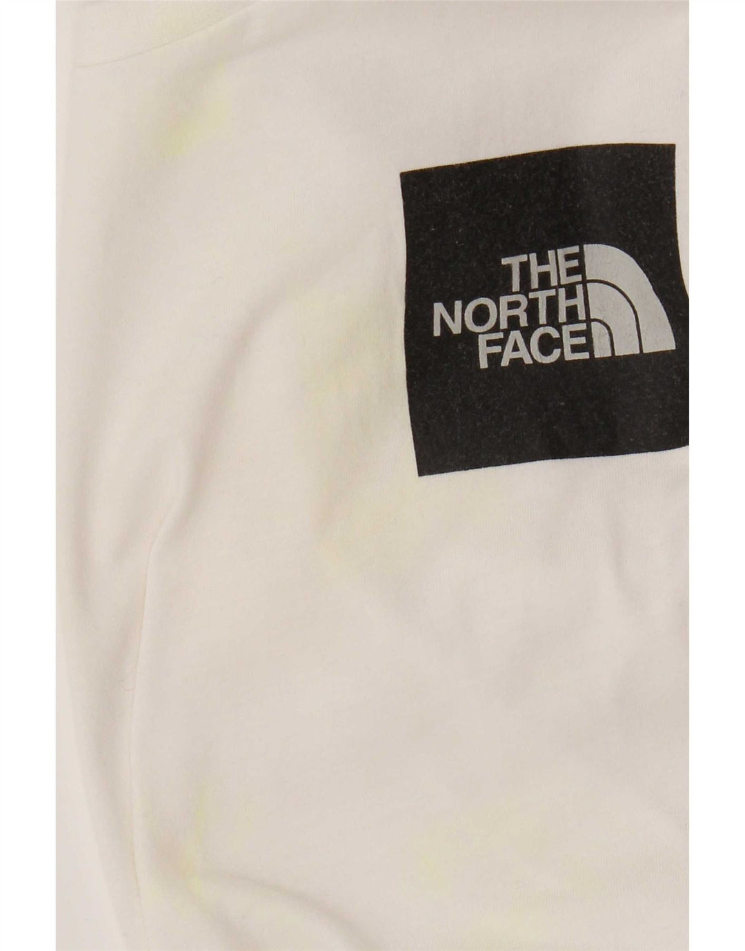 The North Face Herre Grafisk T-Shirt Top Stor Hvid Bomuld